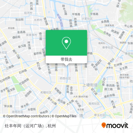灶丰年间（运河广场）地图