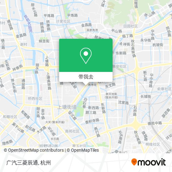 广汽三菱辰通地图