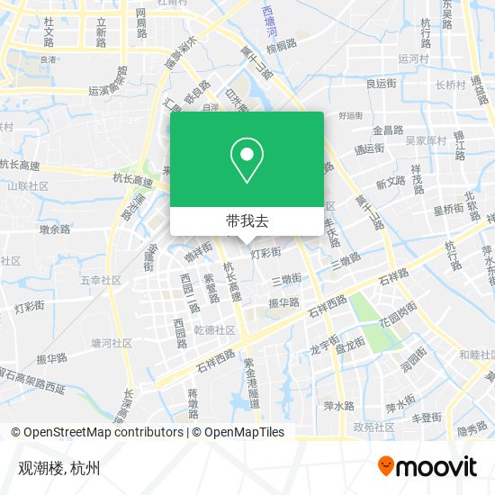 观潮楼地图