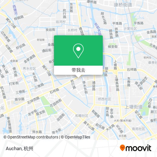 Auchan地图