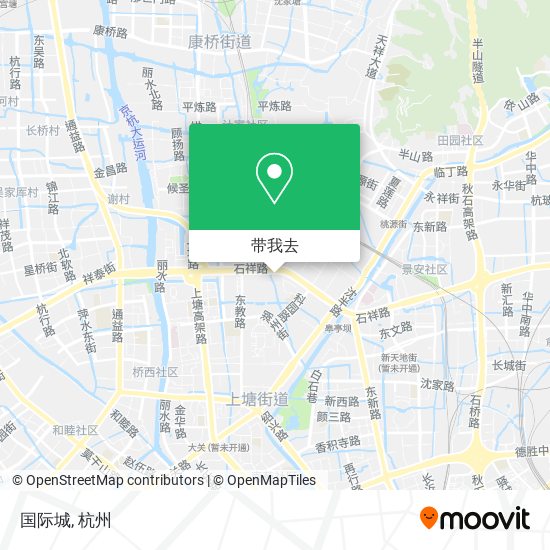 国际城地图