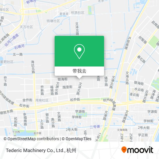 Tederic Machinery Co., Ltd.地图