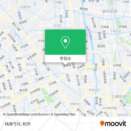 钱塘弓社地图