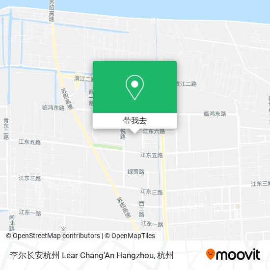李尔长安杭州 Lear Chang'An Hangzhou地图