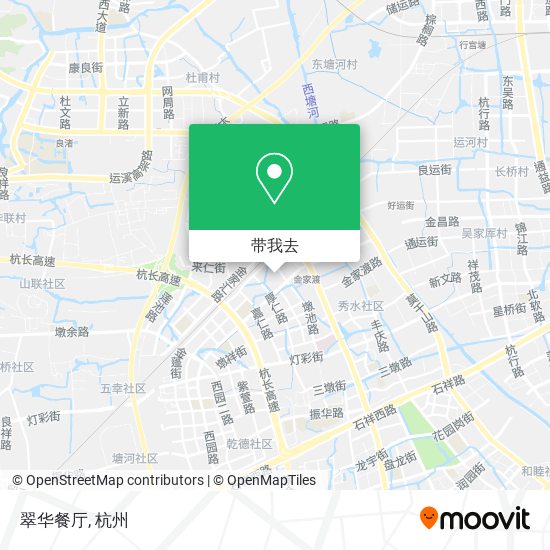 翠华餐厅地图