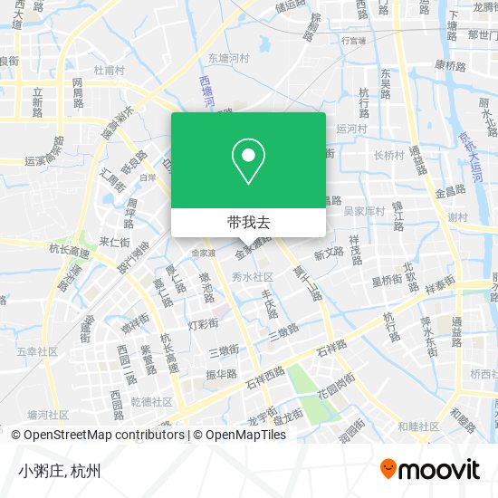 小粥庄地图