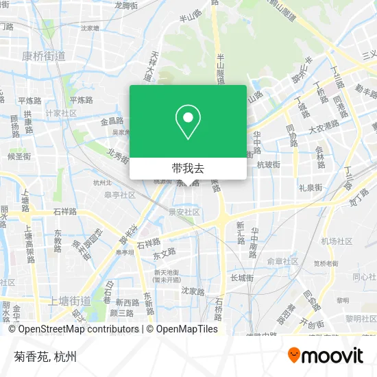 菊香苑地图