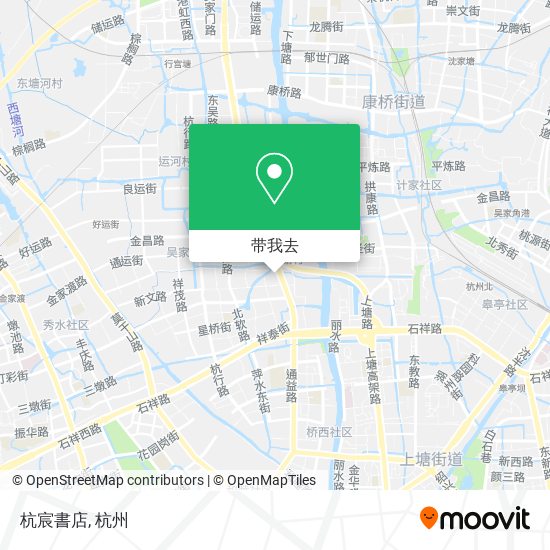 杭宸書店地图