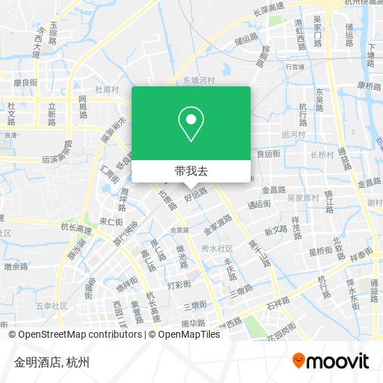 金明酒店地图
