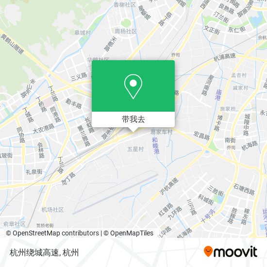 杭州绕城高速地图