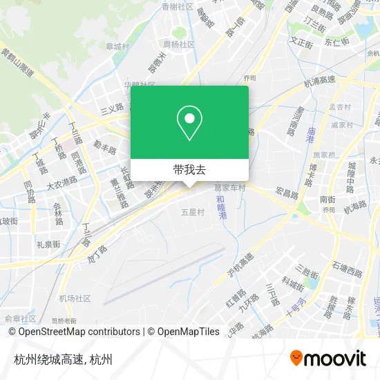 杭州绕城高速地图