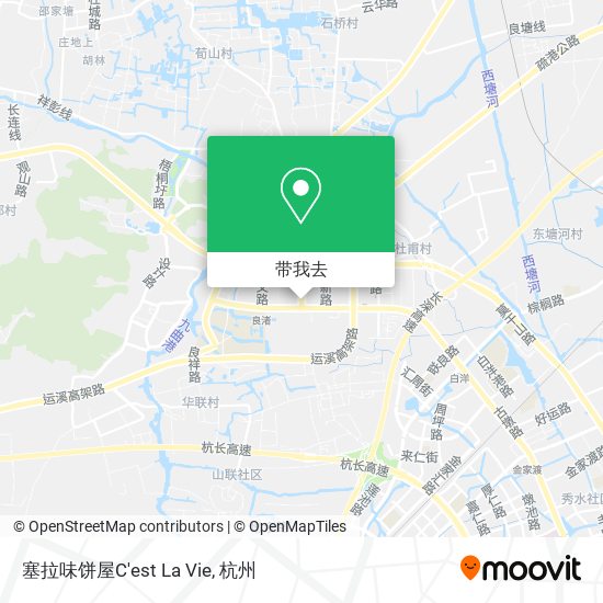 塞拉味饼屋C'est La Vie地图