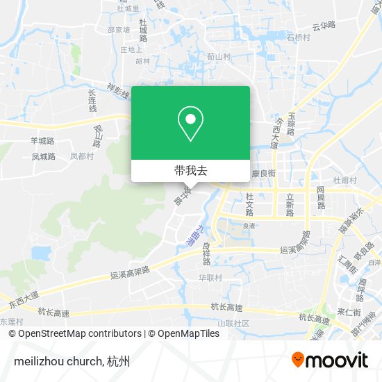 meilizhou church地图