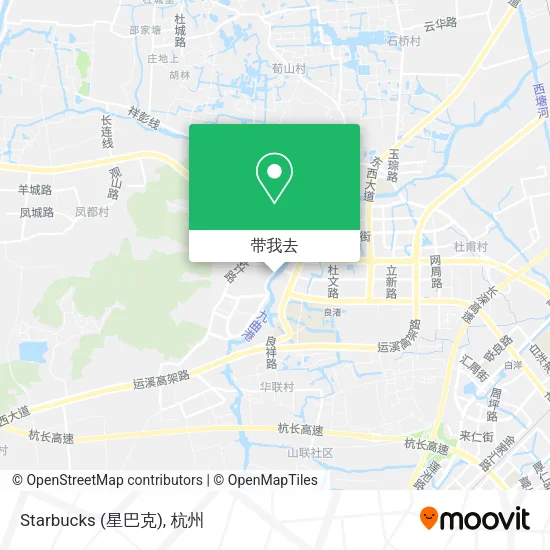 Starbucks (星巴克)地图