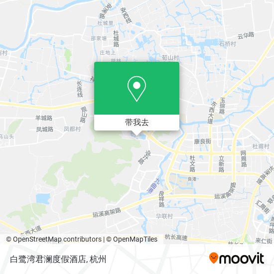 白鹭湾君澜度假酒店地图