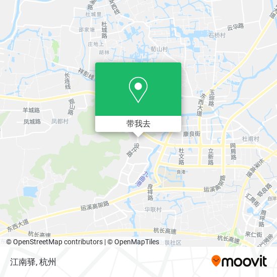 江南驿地图