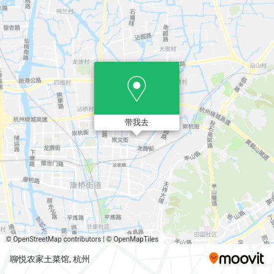 聊悦农家土菜馆地图