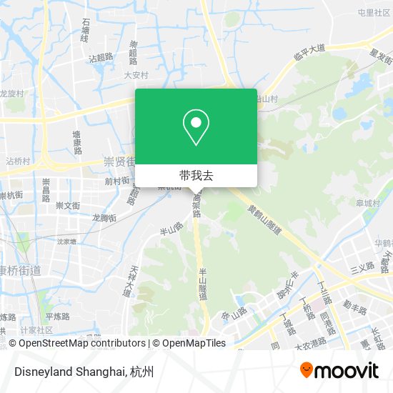 Disneyland Shanghai地图