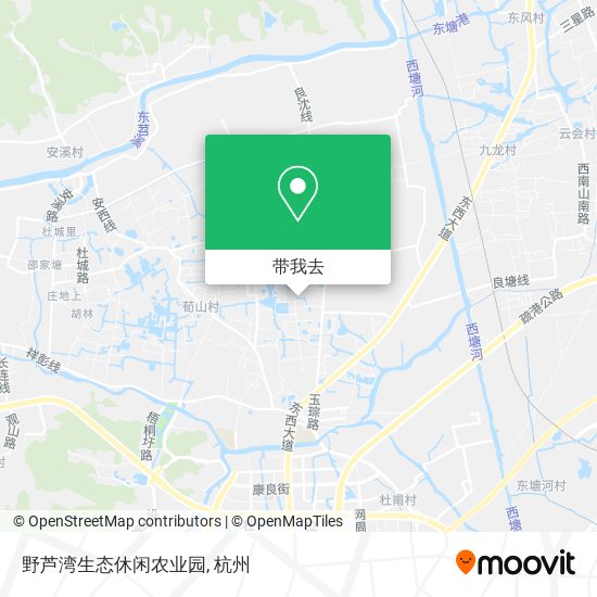 野芦湾生态休闲农业园地图