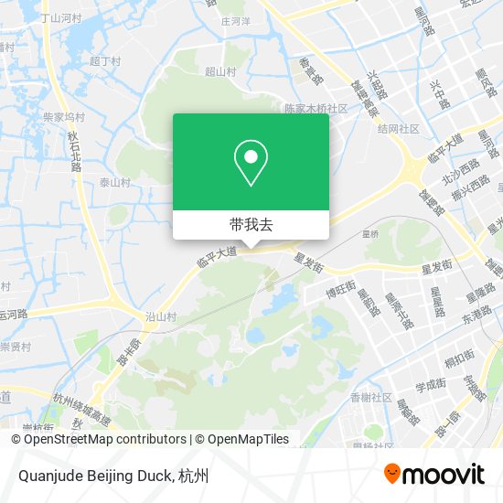 Quanjude Beijing Duck地图