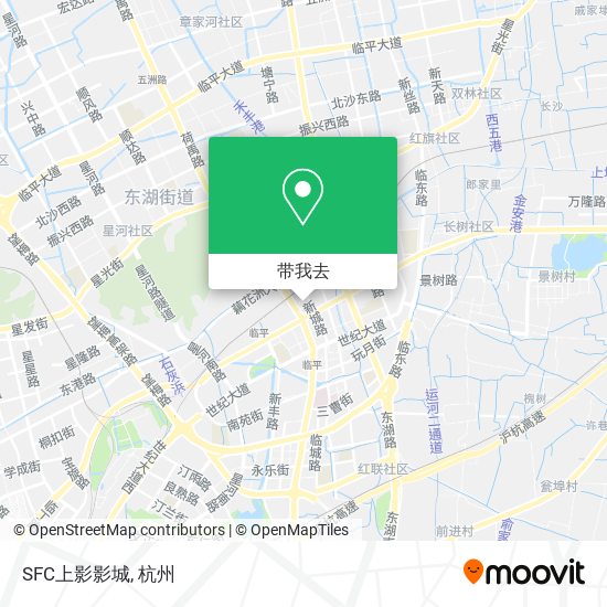 SFC上影影城地图