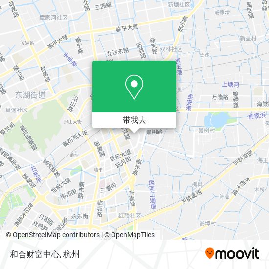 和合财富中心地图
