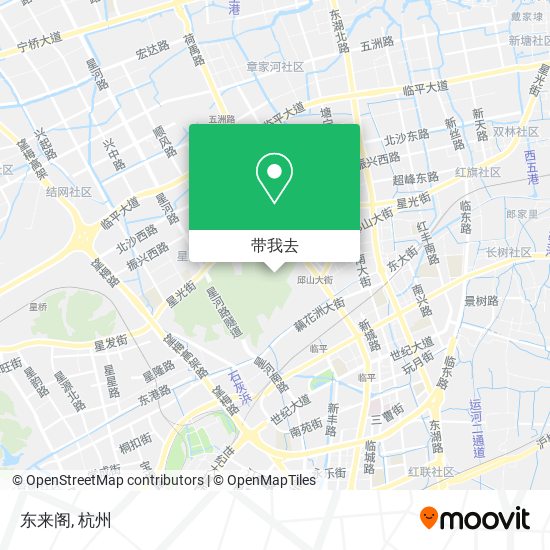 东来阁地图