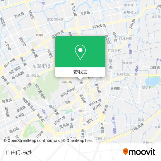 自由门地图