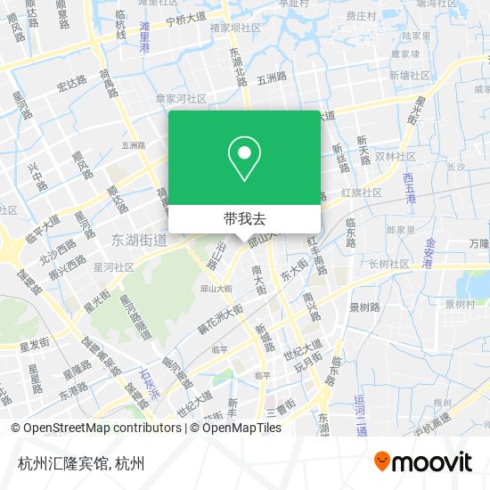 杭州汇隆宾馆地图