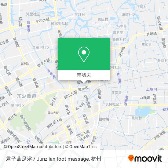 君子蓝足浴 / Junzilan foot massage地图