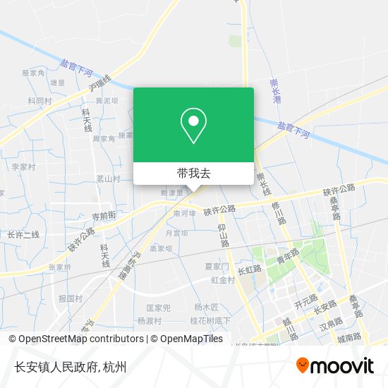 长安镇人民政府地图