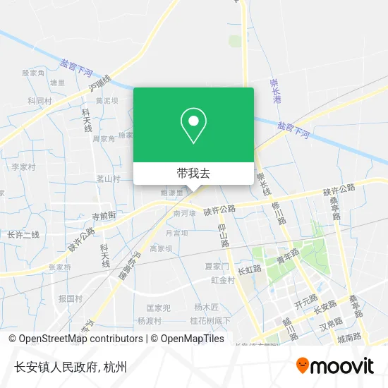 长安镇人民政府地图