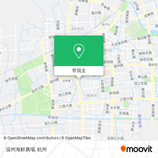温州海鮮廣場地图