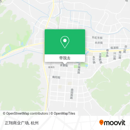 正翔商业广场地图