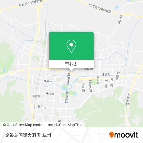 金银岛国际大酒店地图