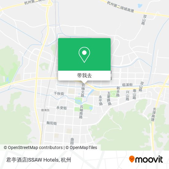 君亭酒店|SSAW Hotels地图