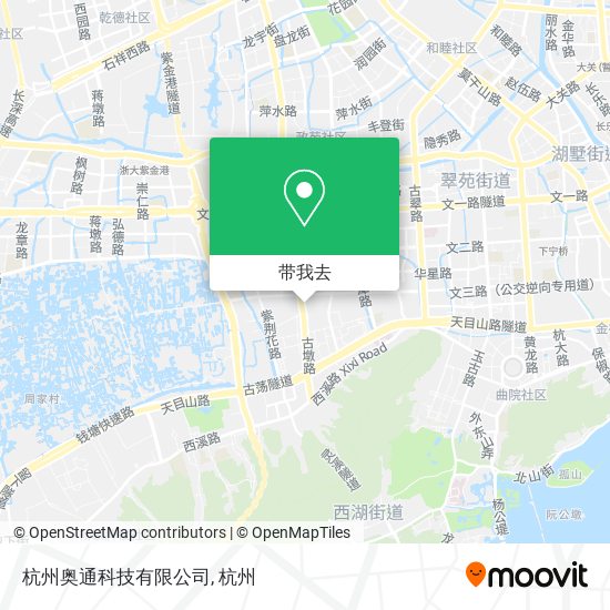 杭州奥通科技有限公司地图