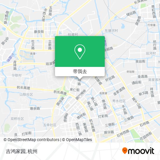 吉鸿家园地图