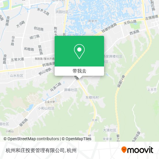 杭州和庄投资管理有限公司地图