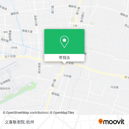 义蓬敬老院地图