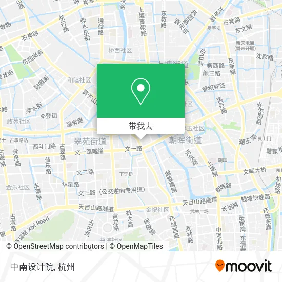 中南设计院地图