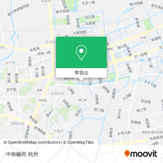 中南樾府地图