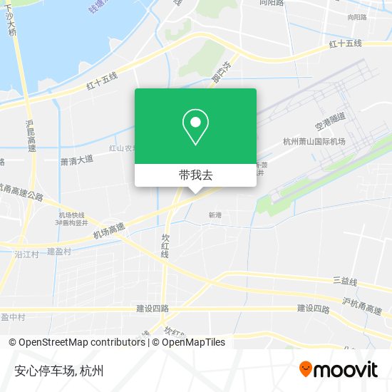 安心停车场地图