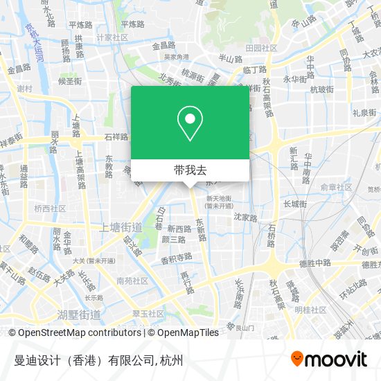 曼迪设计（香港）有限公司地图