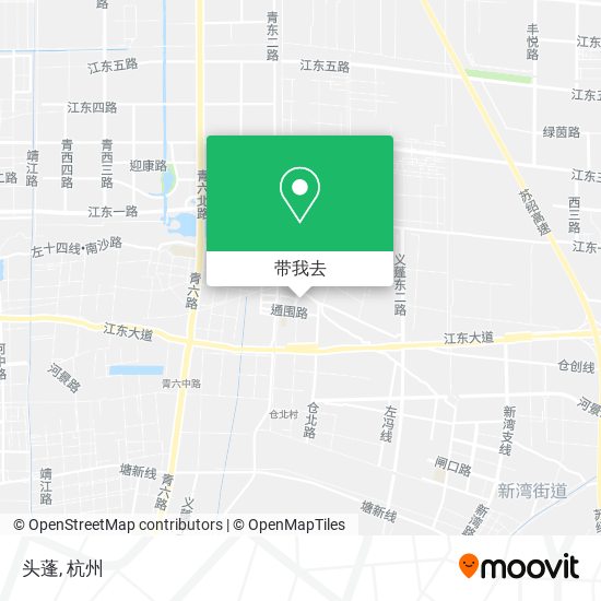 头蓬地图