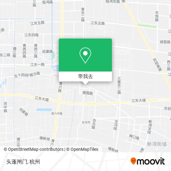 头蓬闸门地图
