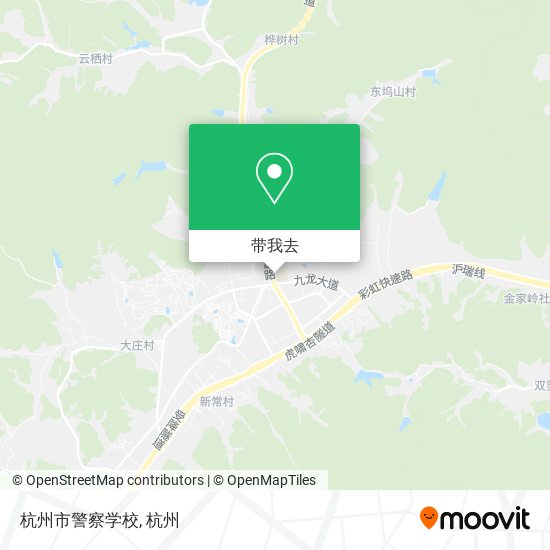 杭州市警察学校地图