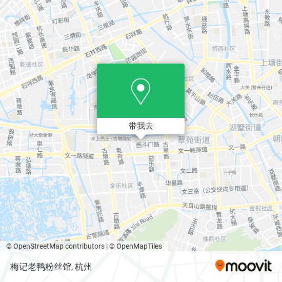 梅记老鸭粉丝馆地图