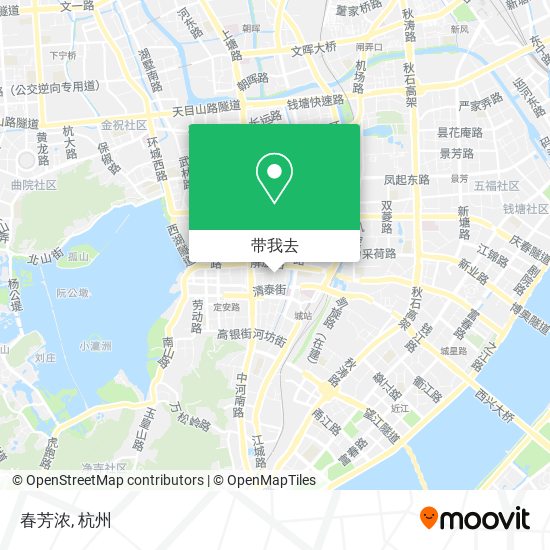 春芳浓地图