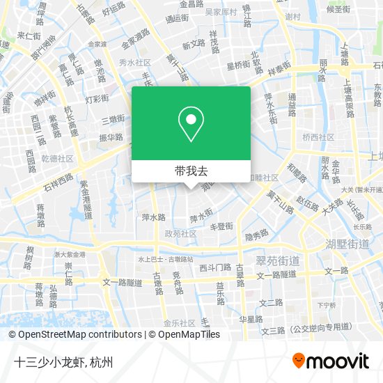 十三少小龙虾地图